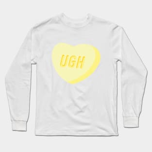 Ugh Kawaii Cute Funny Candy Heart Long Sleeve T-Shirt